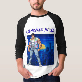 GIGACHAD IN 80S Tシャツ