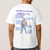 GIGACHAD IN 80S Tシャツ (裏面)