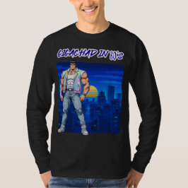 GIGACHAD IN 80S Tシャツ
