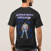 GIGACHAD IN 80S Tシャツ (裏面)