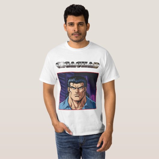 GIGACHAD Tシャツ (正面フル)