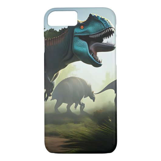 Giganotosaurus恐竜の散歩、iPhoneケース Case-Mate iPhoneケース (裏面)