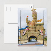 Gigantic Sandcastle – Celebration Key, Grand Baham ポストカード (正面/裏面)