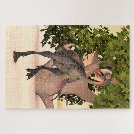 Gigantoraptor Forest Guardian ジグソーパズル (横)