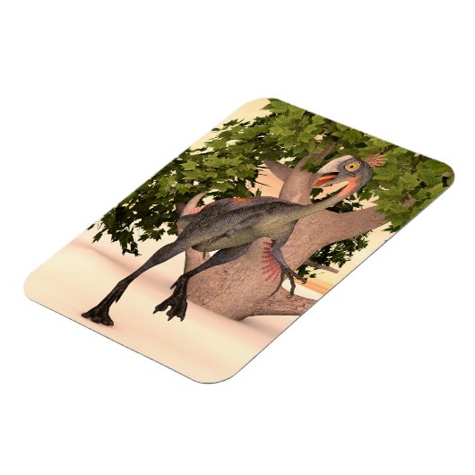 Gigantoraptor Forest Guardian マグネット (左側)