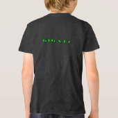 GIGATTユースTシャツ トライブレンドTシャツ (裏面)