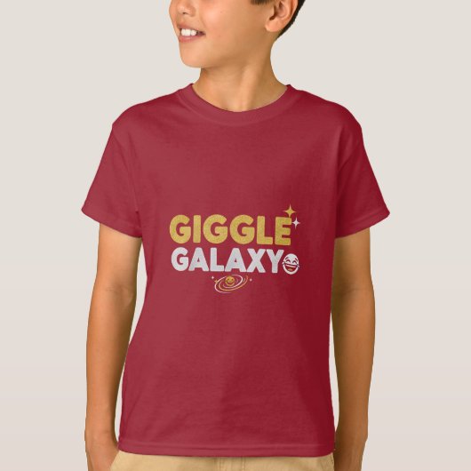 GIGGLE GALAXY Tシャツ (正面)