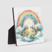 Giggles保証：おもしろい子供部屋用のイーゼルプラーク フォトプラーク (正面)