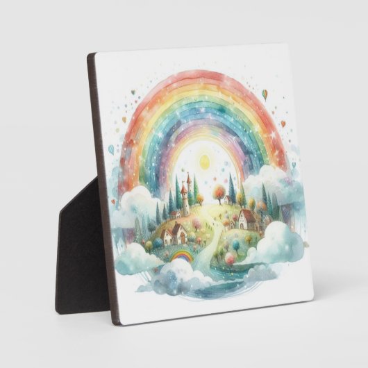 Giggles保証：おもしろい子供部屋用のイーゼルプラーク フォトプラーク (正面)