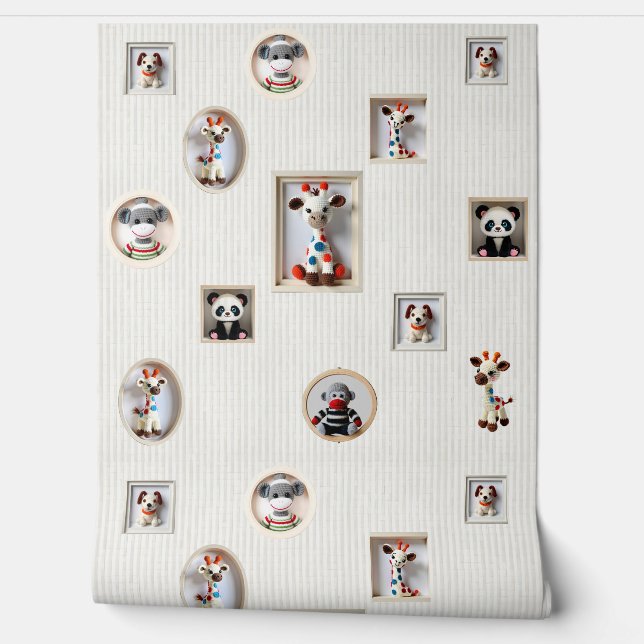 Giggly Giraffe Garden 壁紙 (ほどく)