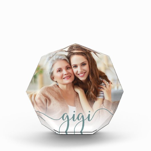 Gigiおばあちゃんのスクリプトオーバーレイ フォトブロック (正面)