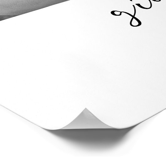 Gigiと私のおばあちゃんパーソナライズされたのための写真ギフト ポスター (角)