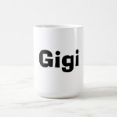 Gigiのマグ コーヒーマグカップ (中央)
