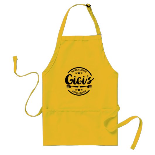 Gigiの家のCookinのレストラン スタンダードエプロン (正面)