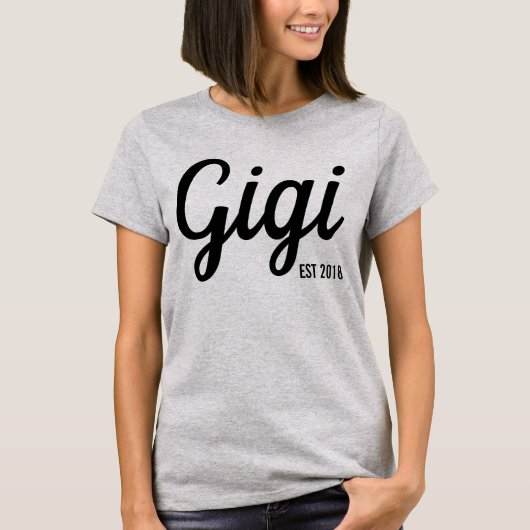 Gigiの新しい祖母のワイシャツ Tシャツ (正面)