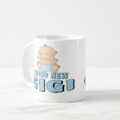 Gigiの誇りを持ったで新しいTシャツ コーヒーマグカップ (正面左)