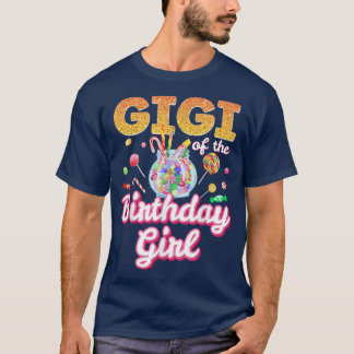 GiGiの誕生日ガールズキャンディファミリーテーマ缶 Tシャツ