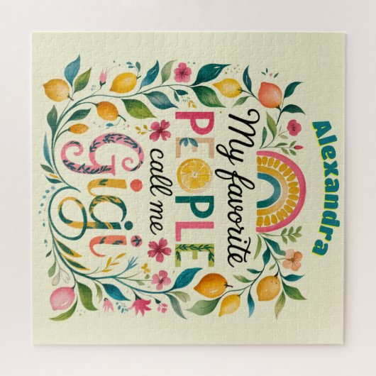 GIGIギフト❤️マザーズ日誕生日 ジグソーパズル (横)