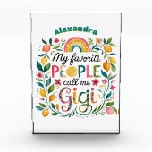 GIGIギフト❤️マザーズ日誕生日 フォトブロック (正面)