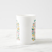 GIGIギフト❤️マザーズ日誕生日 ボーンチャイナマグカップ (正面)