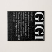 Gigi定義おばあちゃん母の日ギフト女性 ジグソーパズル (横)