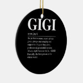 Gigi定義おばあちゃん母の日ギフト女性 セラミックオーナメント (右)