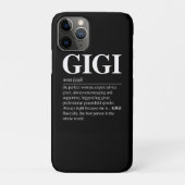 Gigi定義おばあちゃん母の日ギフト女性 Case-Mate iPhoneケース (裏)