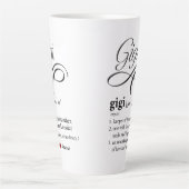 Gigi定義ラテマグ カフェラテマグ (正面)