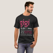 Gigi祖母が好きだが、非常に明確クールに Tシャツ (正面フル)