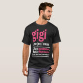 Gigi祖母が好きだが、非常に明確クールに Tシャツ (正面フル)