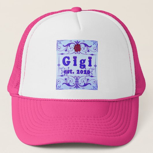GiGi 2020の特別版 キャップ (正面)
