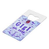 GiGi 2020の特別版 クレジットカード栓抜き (裏面アングル)