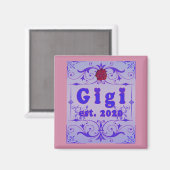 GiGi 2020の特別版 マグネット (正面/裏面)