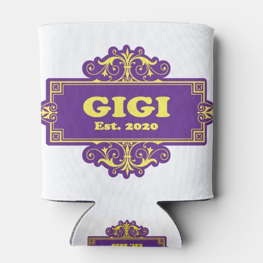 GiGi 2020の特別版 缶クーラー (裏面)