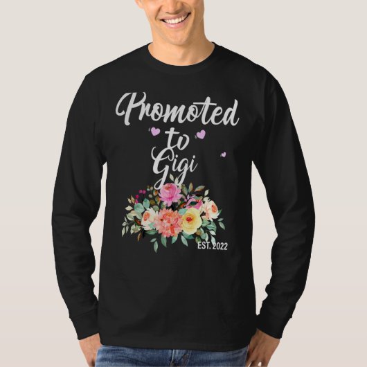 Gigi 2022年に初めてGradma Annoに昇格 Tシャツ (正面)