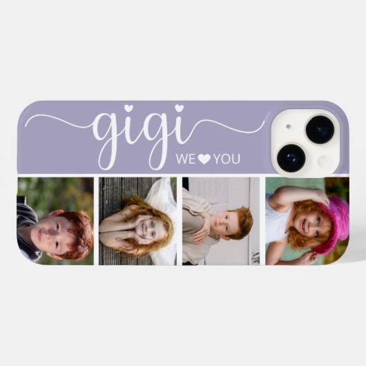 Gigi 4 写真 Case-Mate iPhoneケース (裏面 (横))