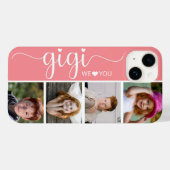 Gigi 4 写真 Case-Mate iPhoneケース (裏面 (横))