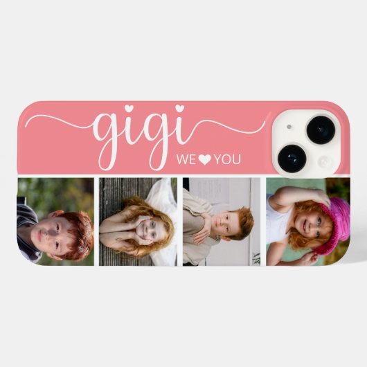 Gigi 4 写真 Case-Mate iPhoneケース (裏面 (横))