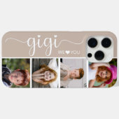 Gigi 4 写真 Case-Mate iPhoneケース (裏面 (横))