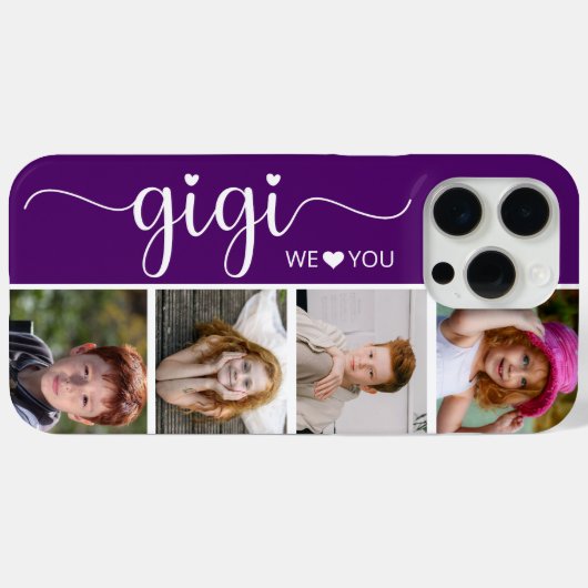 Gigi 4 写真 Case-Mate iPhoneケース (裏面 (横))