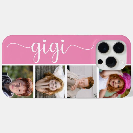 Gigi 4 写真 Case-Mate iPhoneケース (裏面 (横))