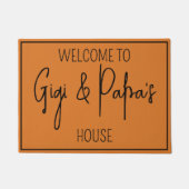 Gigi and Papa's Houseへようこそ ドアマット (正面)