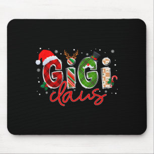 Gigi Claus サンタクロース ファミリーマッチング クリスマスパジャマP マウスパッド