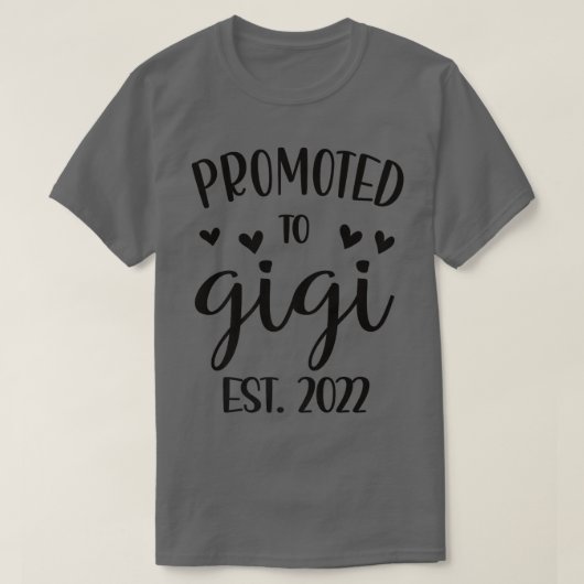 Gigi Estに昇格 Tシャツ (デザイン正面)