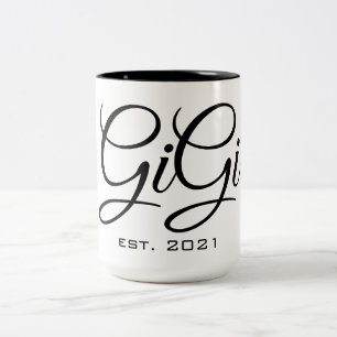 Gigi est 2021 Mug ツートーンマグカップ