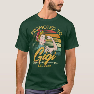 Gigi Est 2022女性ヴィンテージに初めて昇格 Tシャツ