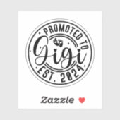 Gigi Est 2024、Gigiの妊娠発表 シール (シート)