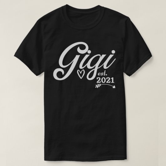 Gigi Est Tシャツ (デザイン正面)