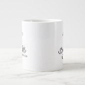 Gigi Established New Grandmother Gift ジャンボコーヒーマグカップ (正面)