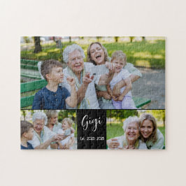 Gigi Established Script ブラック3枚写真 ジグソーパズル